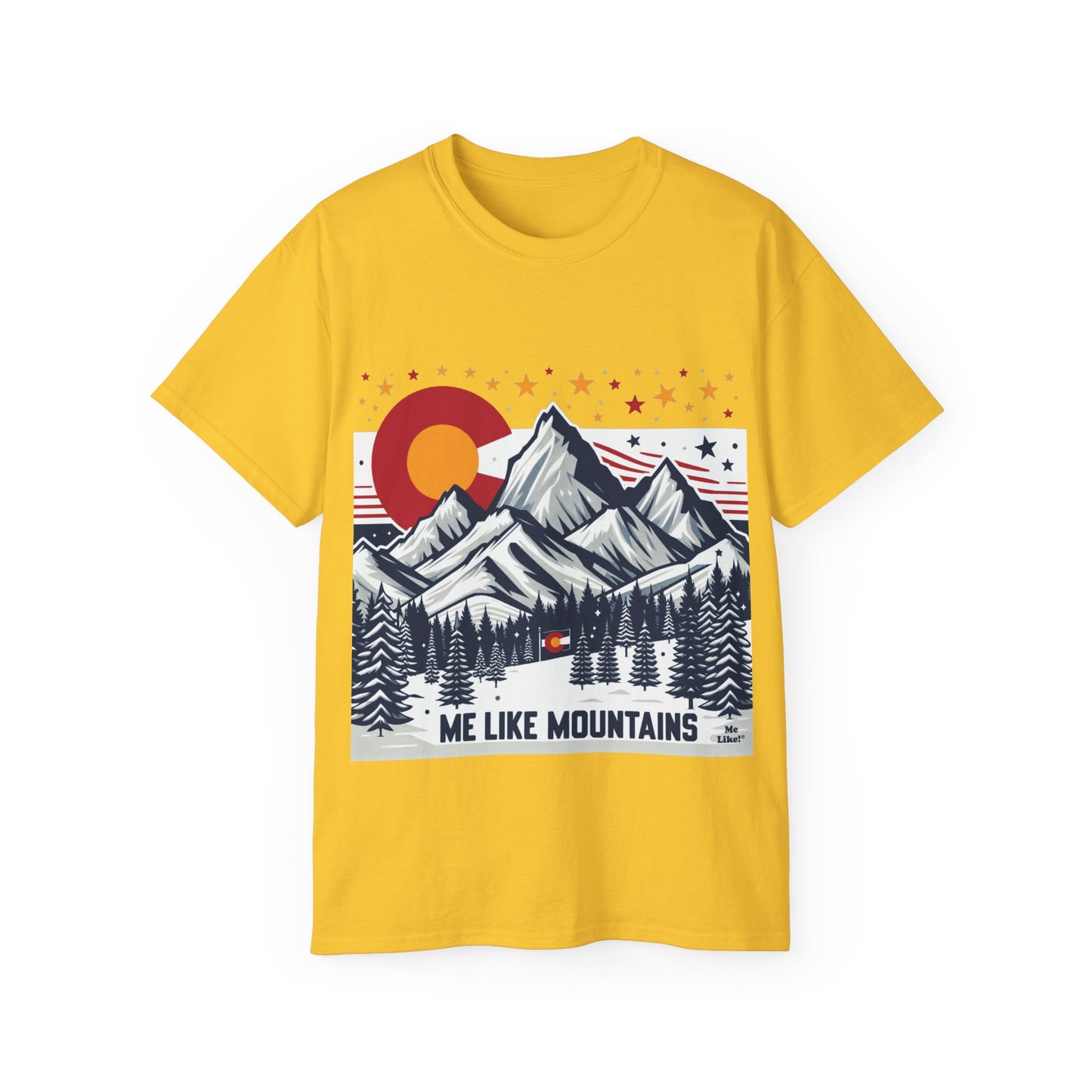 Me Like Mountains! - Unisex Ultra Cotton Tee - (Mountains #6)