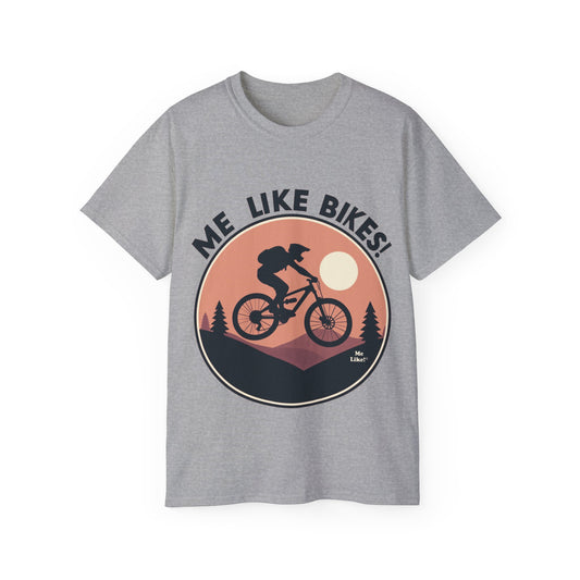 Me Like Bikes! - Unisex Ultra Cotton Tee - (Mountain Bike #3)