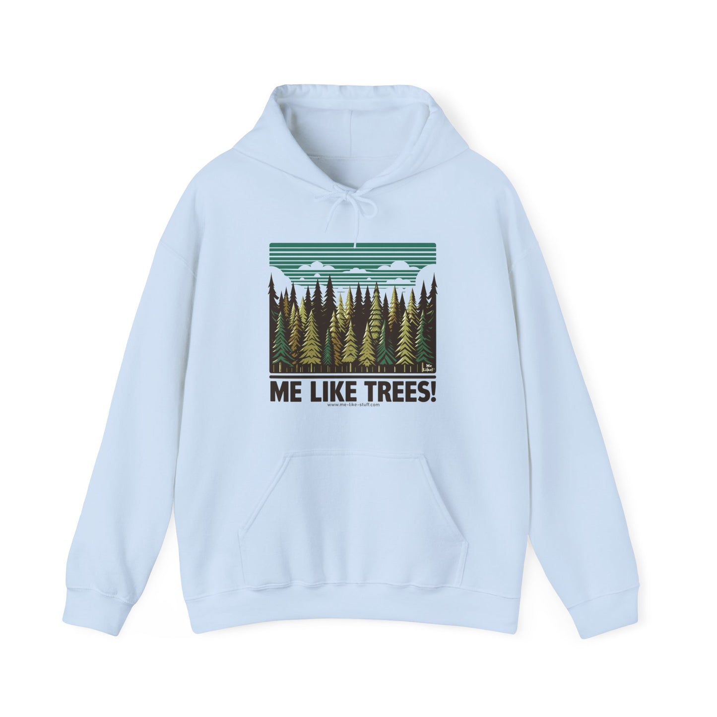 Unisex Heavy Blend™ Hooded Sweatshirt - Me Like Trees! (#5)