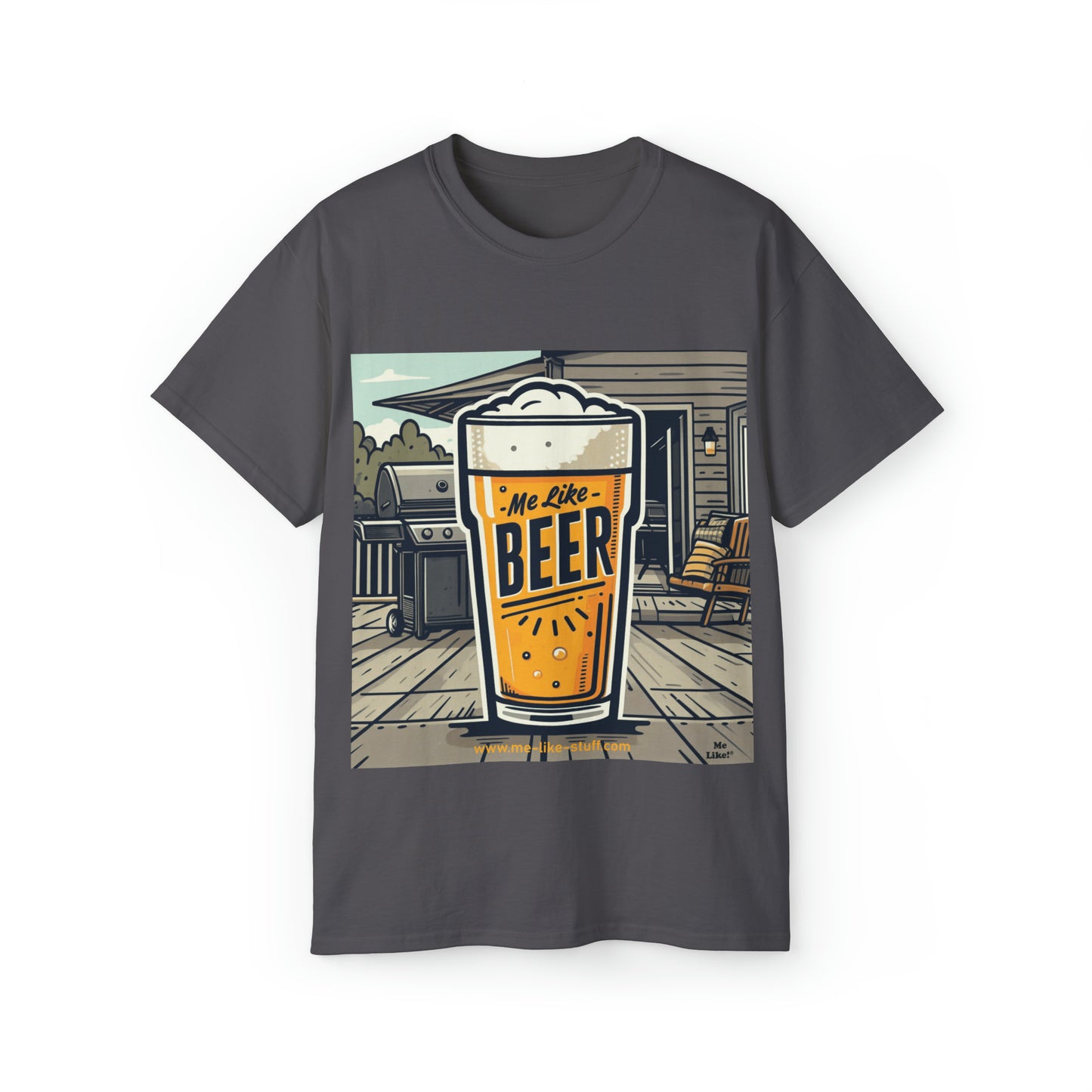 Unisex Ultra Cotton Tee - Me Like Beer! (#3)