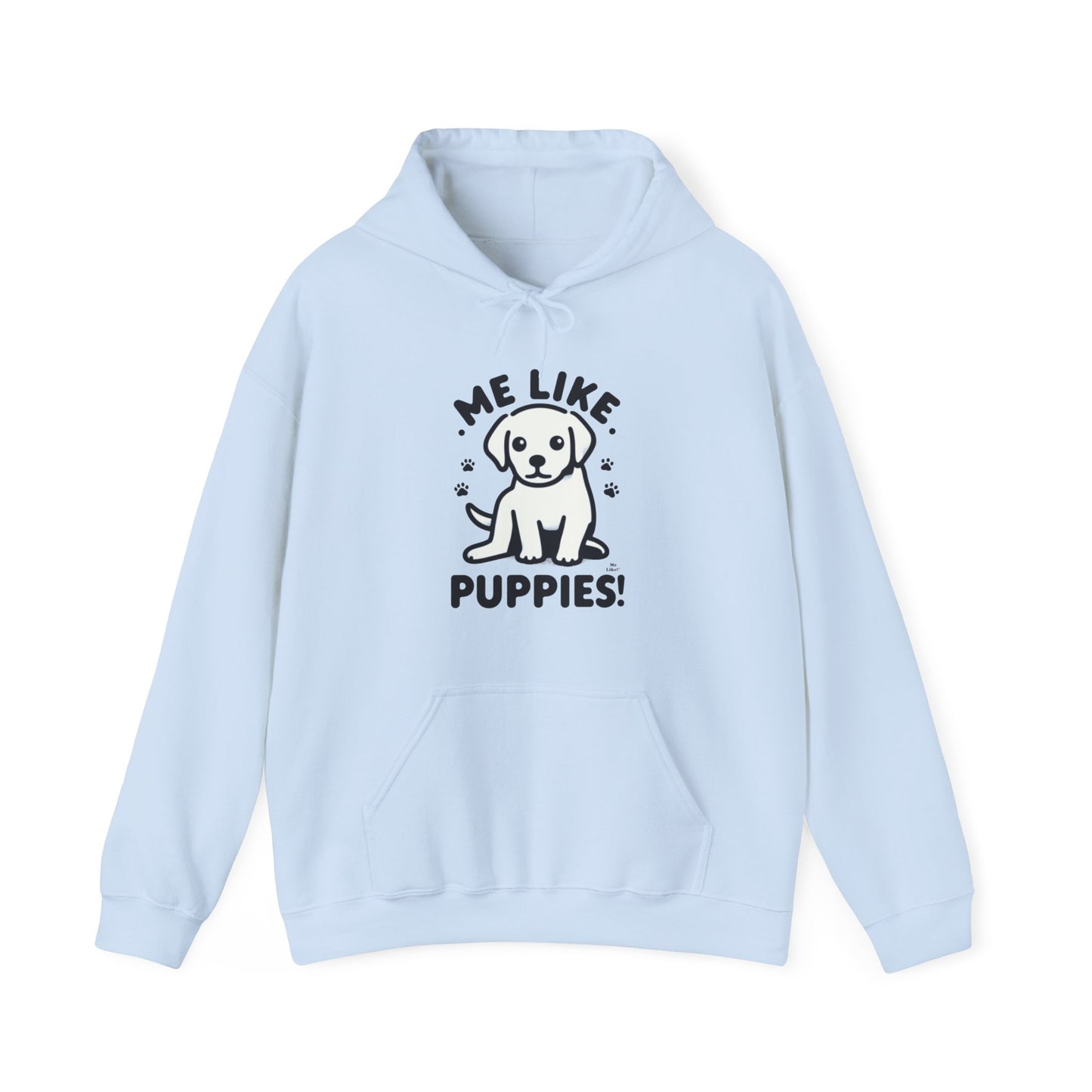 Me Like Puppies! - Unisex Heavy Blend™ Hooded Sweatshirt - (#3)