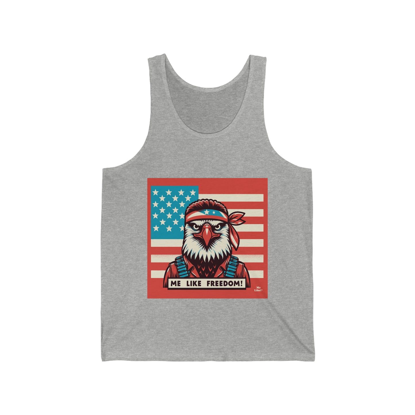 Me Like Freedom! - Unisex Jersey Tank - (Freedom #3)