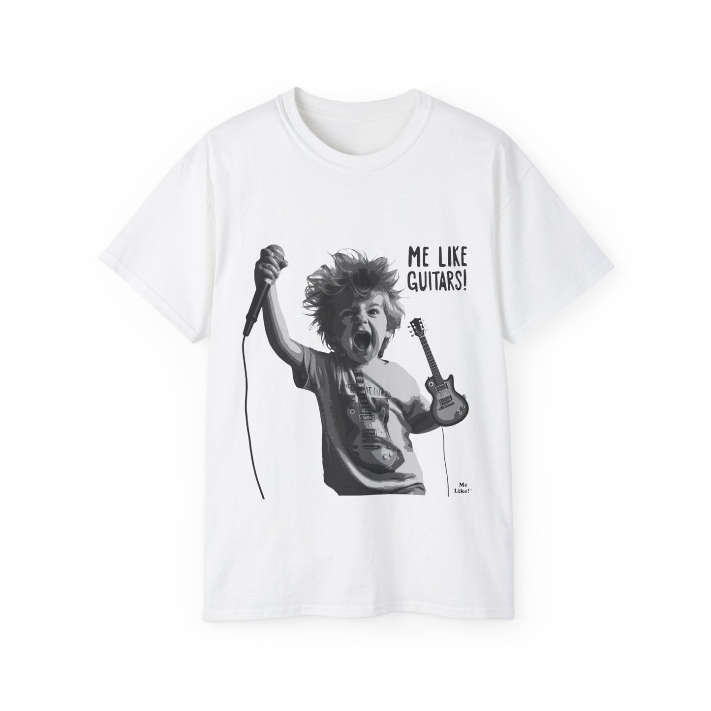 Me Like Guitars! - Unisex Ultra Cotton Tee - Punk #2