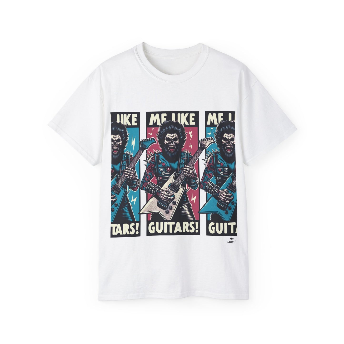 Me Like Guitars! - Unisex Ultra Cotton Tee - Heavy Metal #3