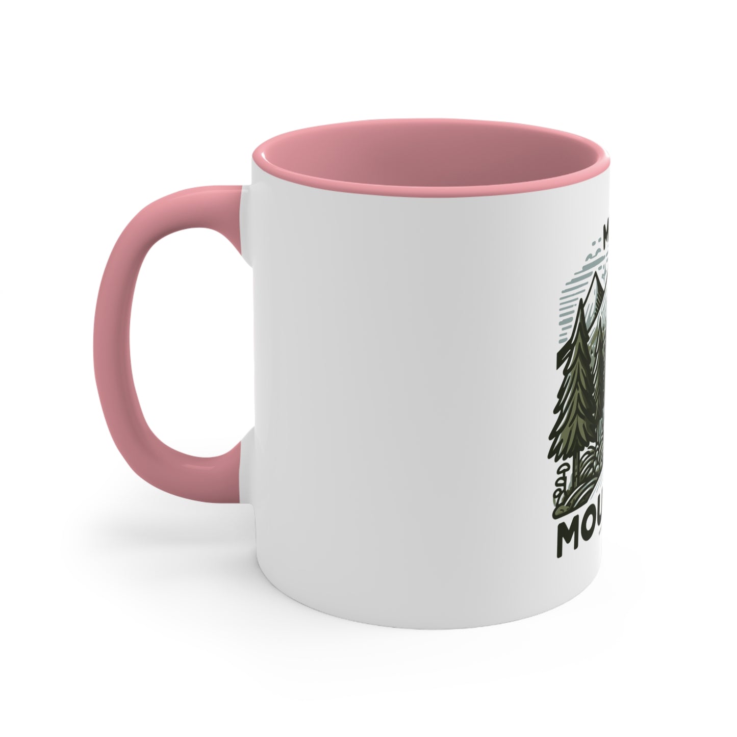 Me Like Mountains! - Accent Coffee Mug, 11oz -  (#4)