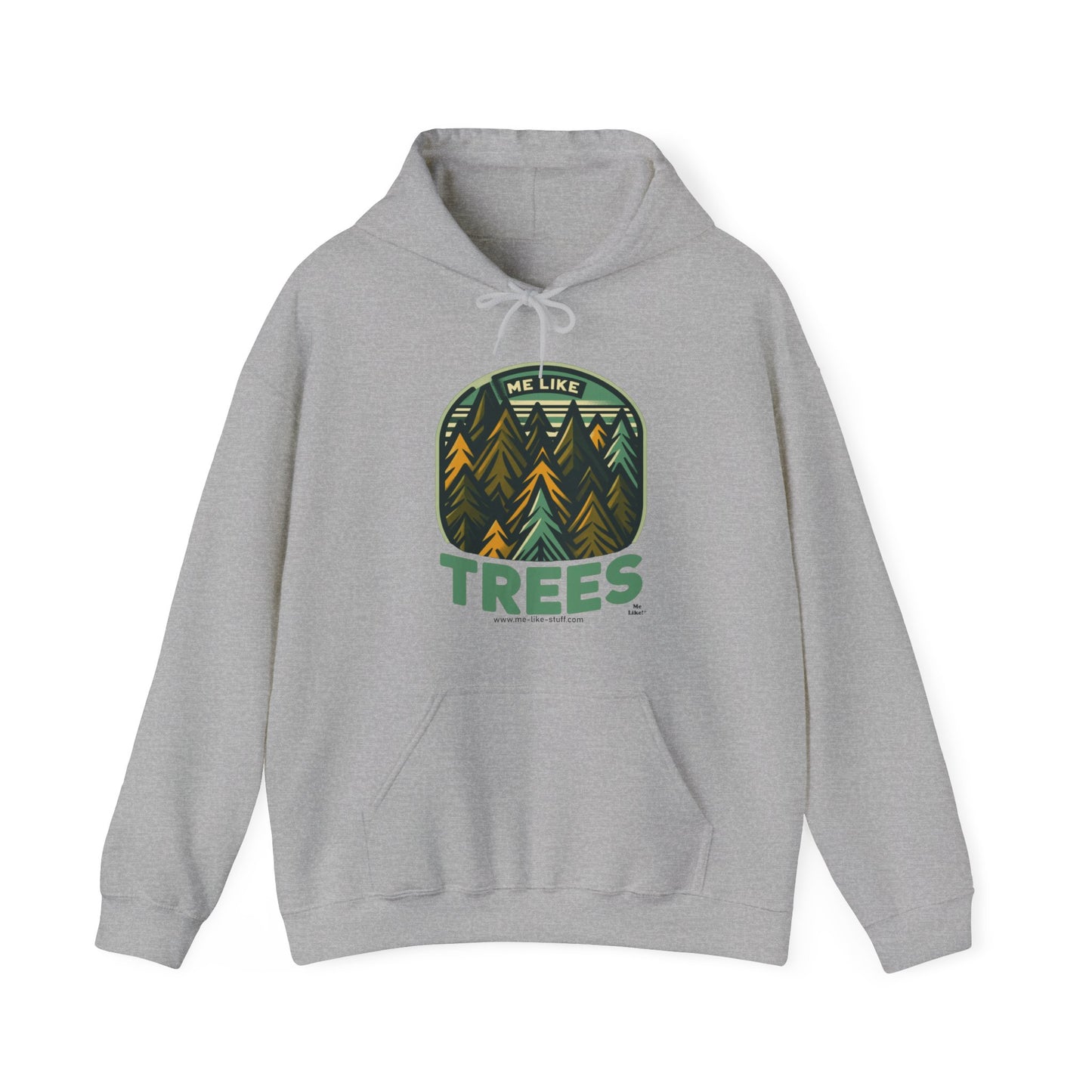 Unisex Heavy Blend™ Hooded Sweatshirt - Me Like Trees! (#4)