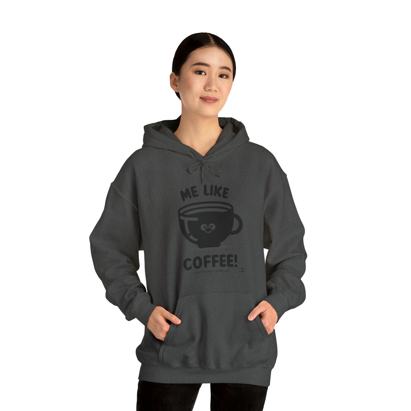 Unisex Heavy Blend™ Hooded Sweatshirt - Me Like Coffee! (#1)