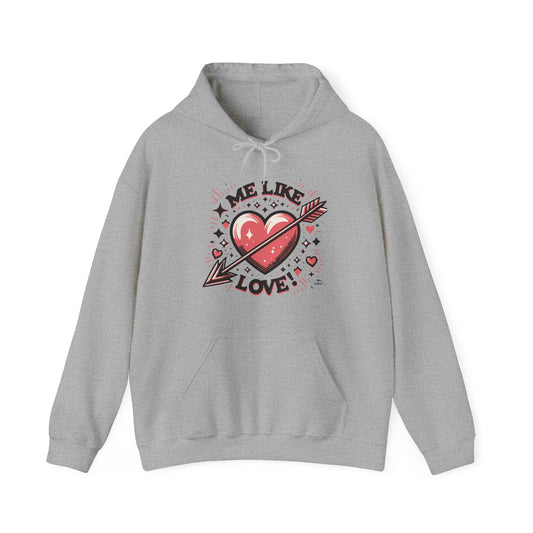 Me Like Love! - Unisex Heavy Blend™ Hooded Sweatshirt - (Love #2)