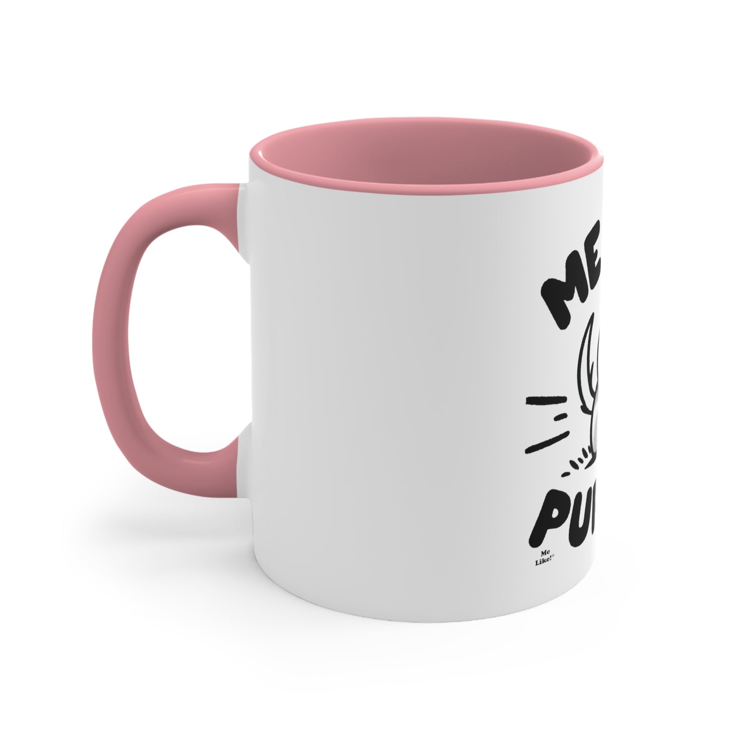 Me Like Puppies! - Accent Coffee Mug, 11oz -  (#2)