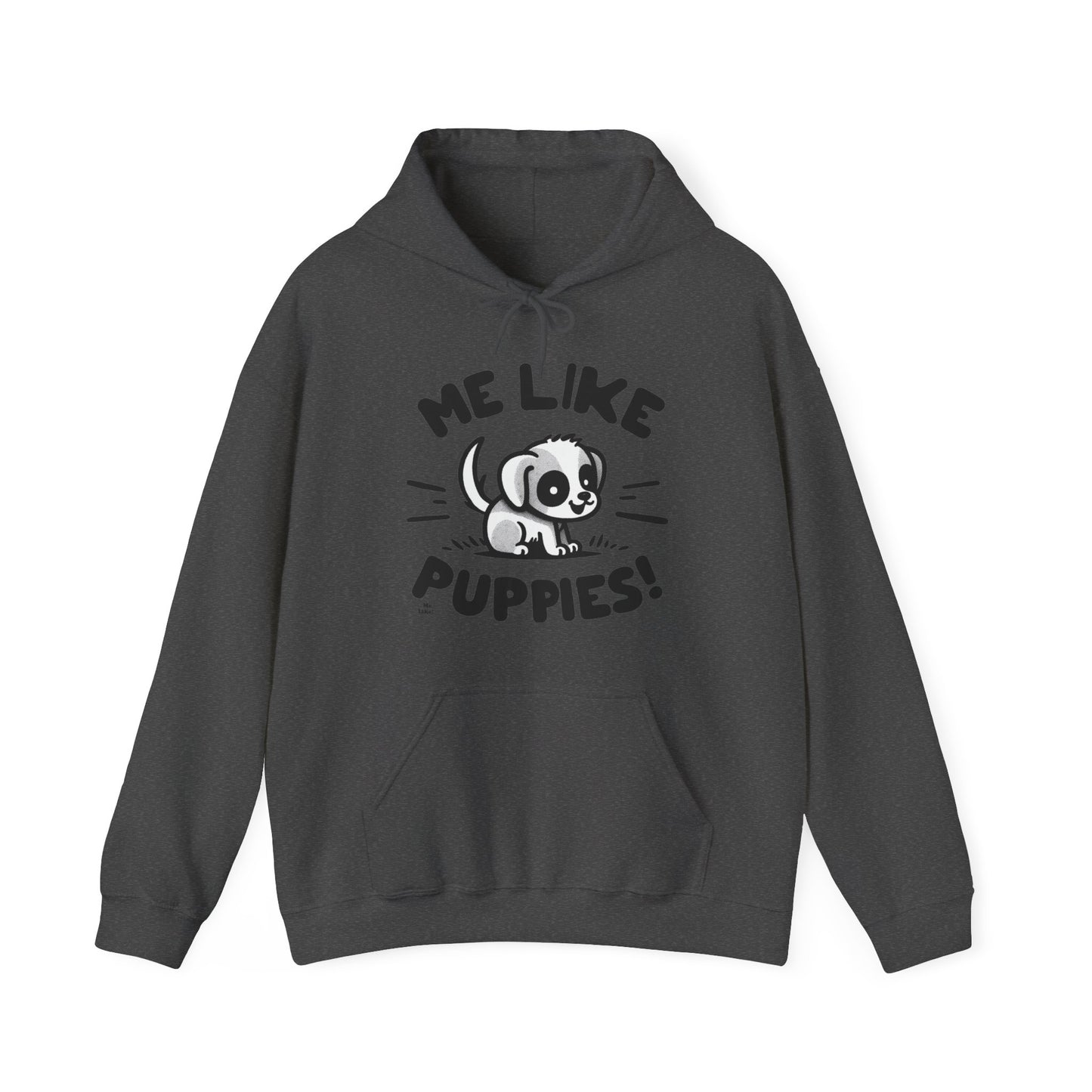 Me Like Puppies! - Unisex Heavy Blend™ Hooded Sweatshirt - (#2)