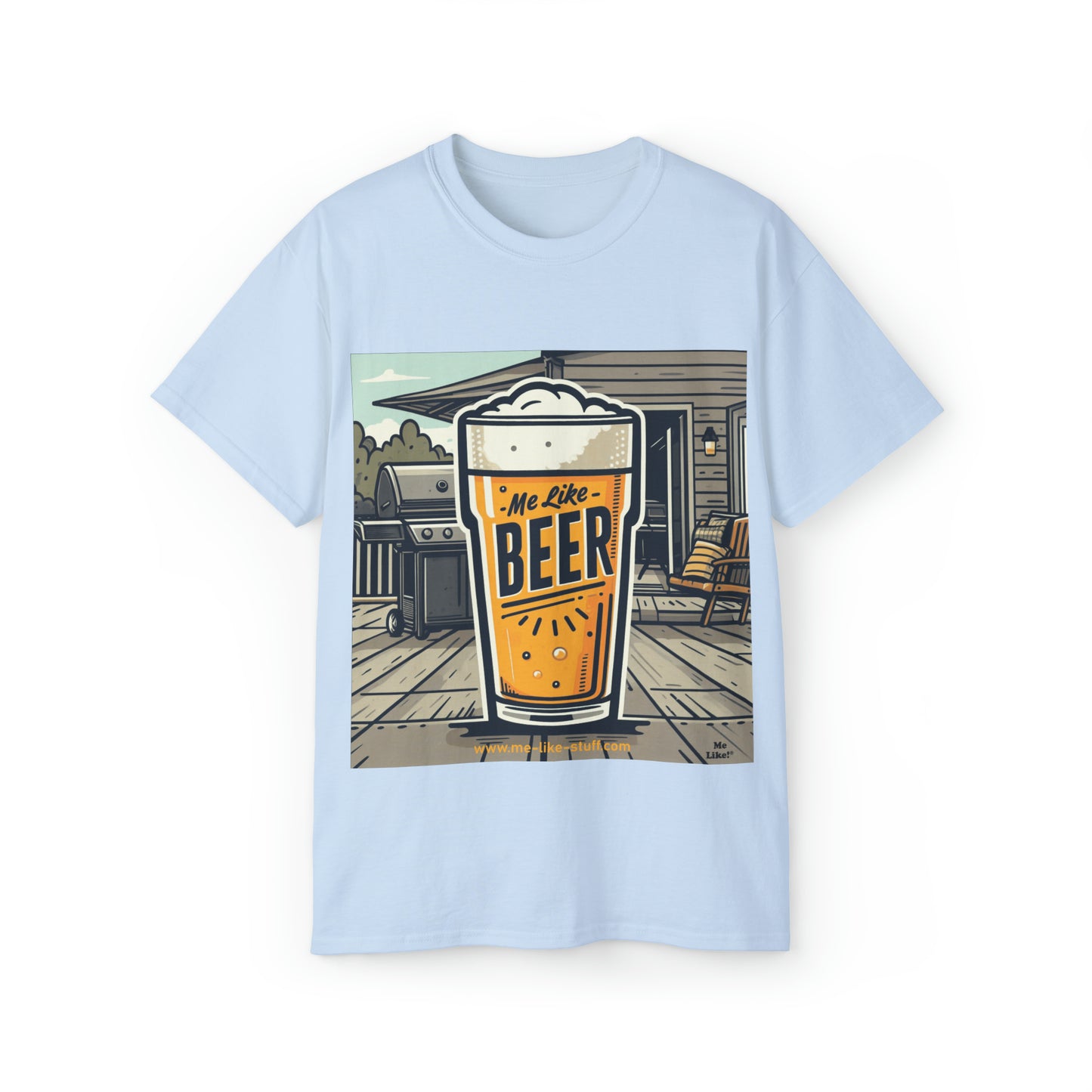 Unisex Ultra Cotton Tee - Me Like Beer! (#3)