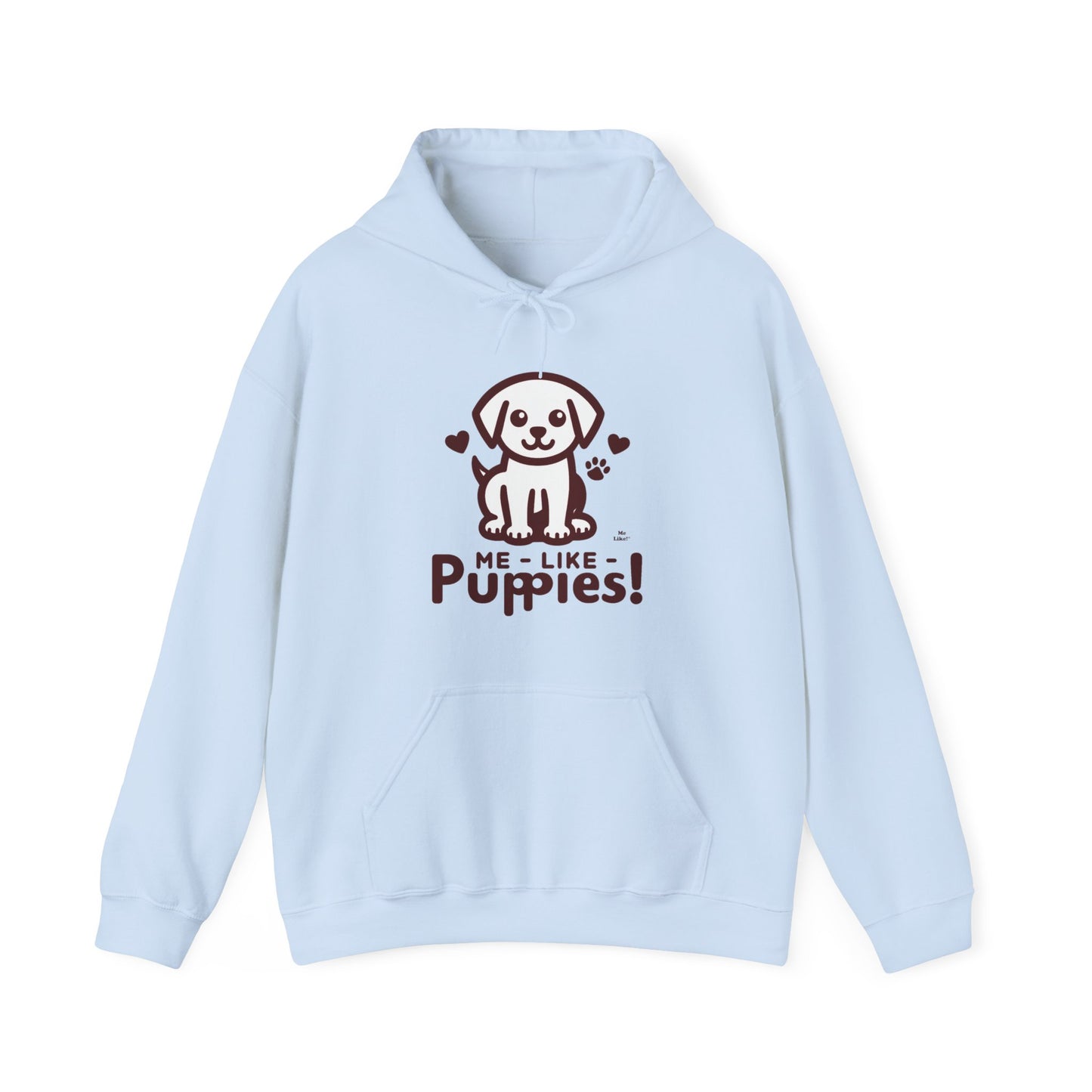 Me Like Puppies! - Unisex Heavy Blend™ Hooded Sweatshirt - (#1)