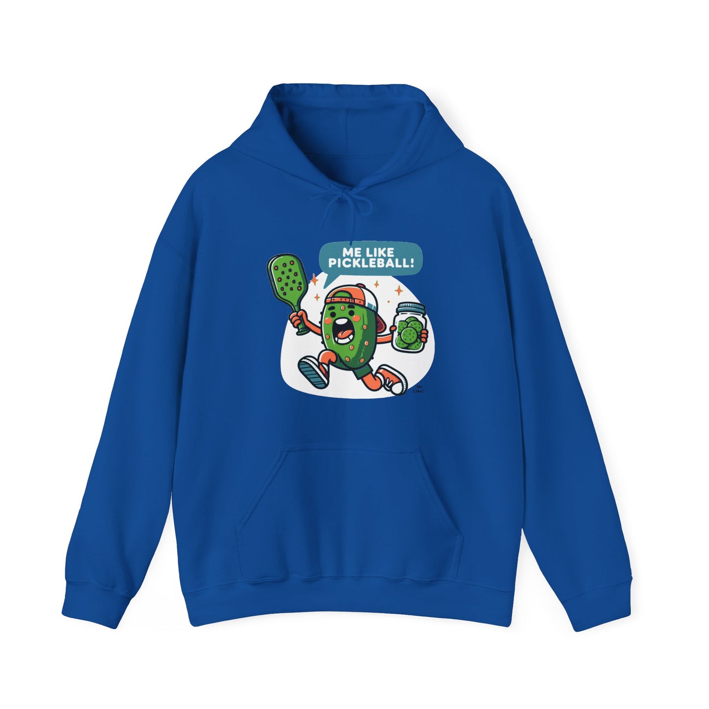 Me Like Pickleball! - Unisex Hooded Sweatshirt - (Pickleball #2)