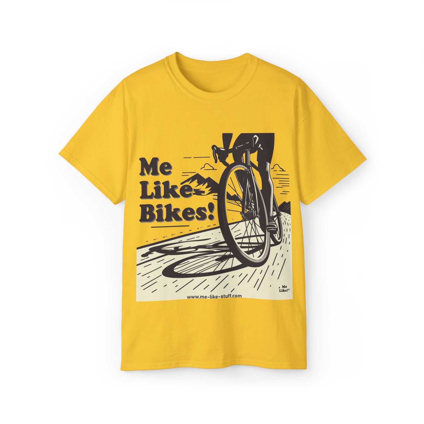 Unisex Ultra Cotton Tee - Me Like Bikes! (RB #2)