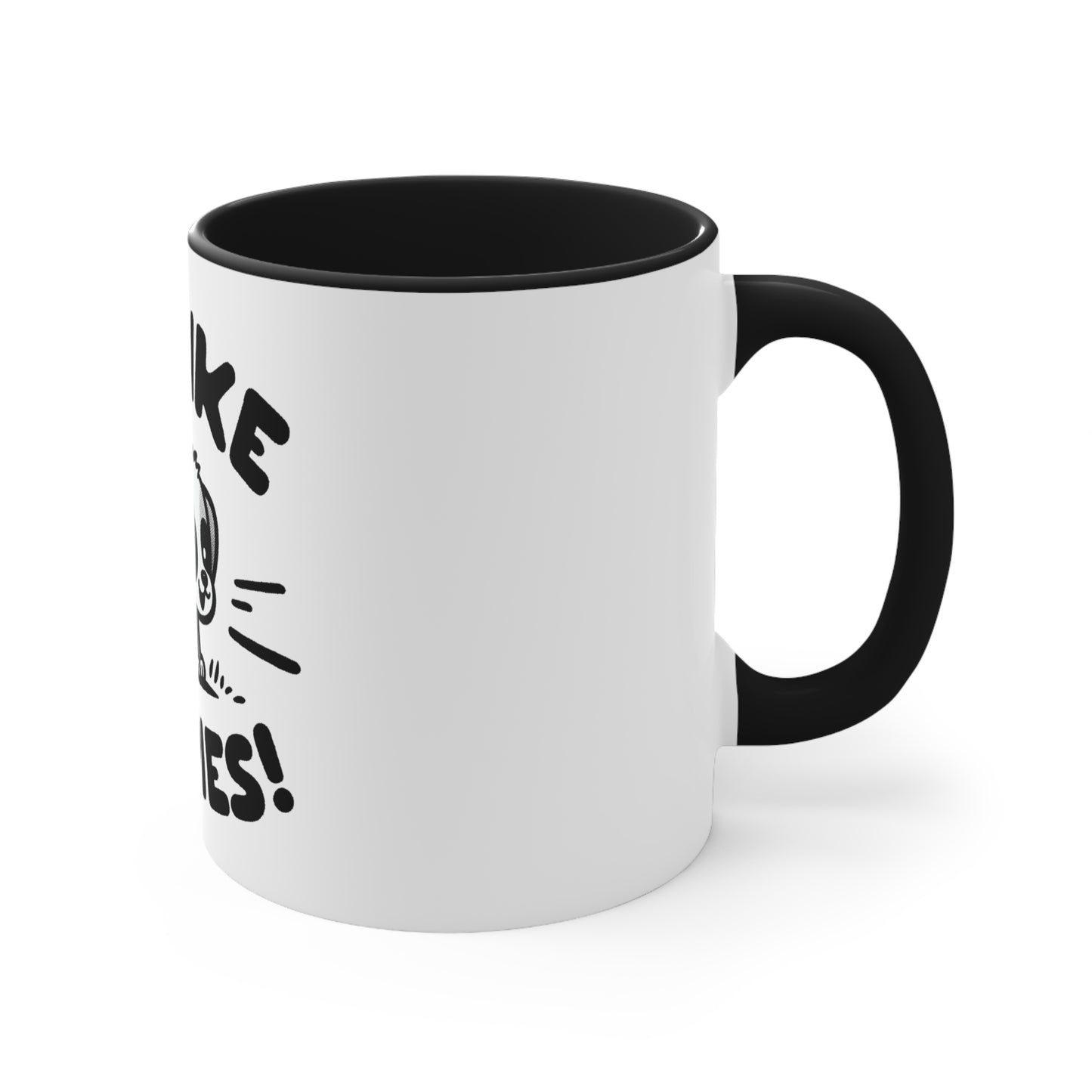 Me Like Puppies! - Accent Coffee Mug, 11oz -  (#2)