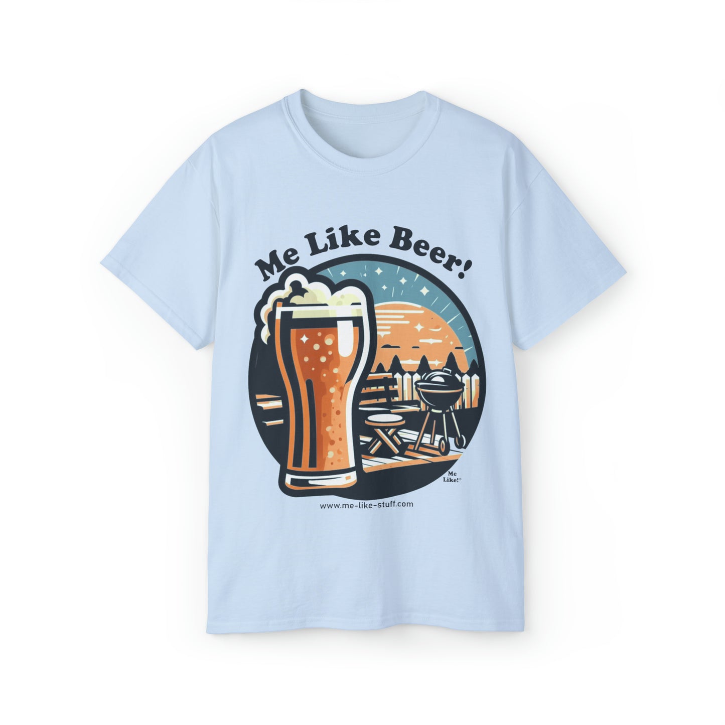 Unisex Ultra Cotton Tee - Me Like Beer! (#2)