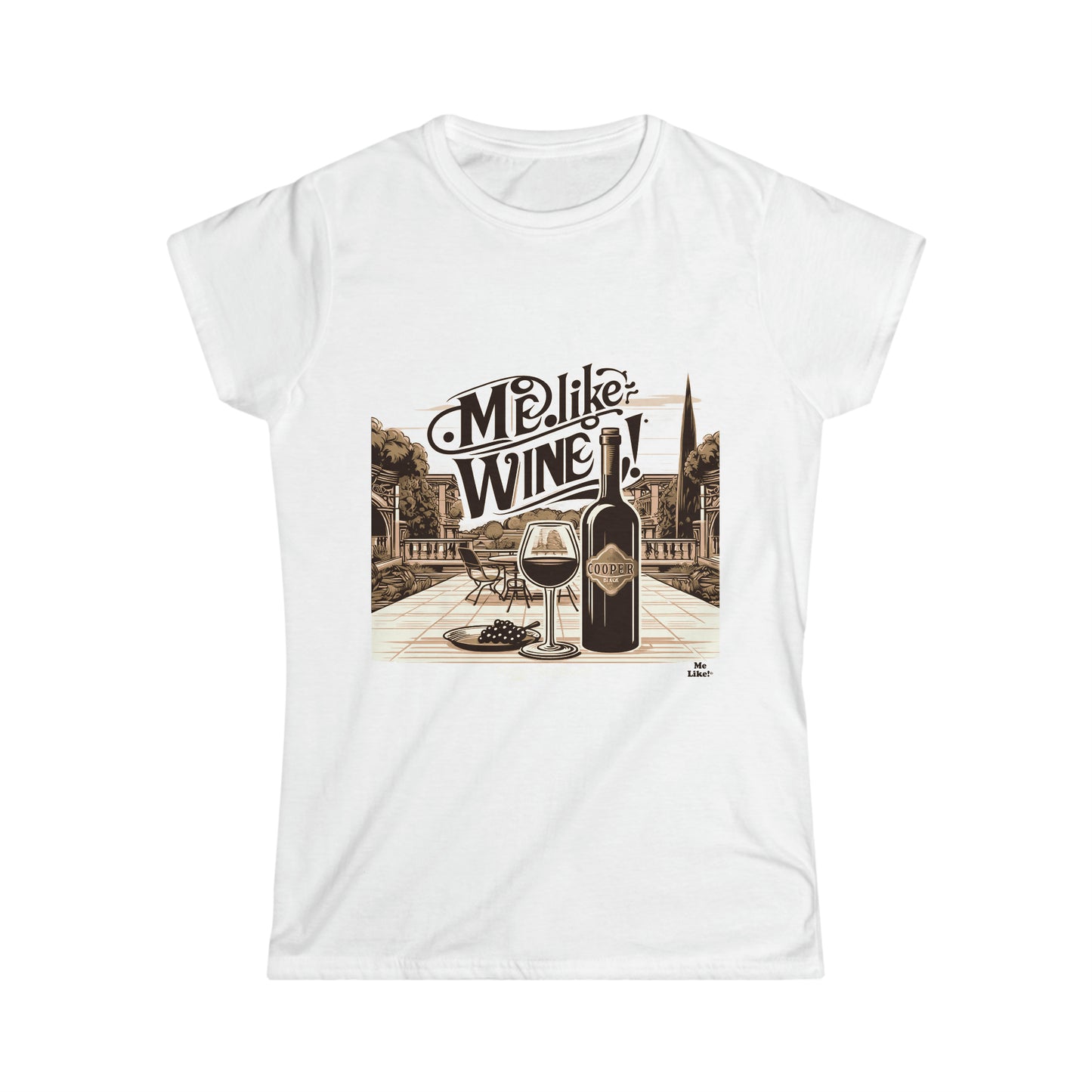 Women's Softstyle Tee - Me Like Wine! (#4)