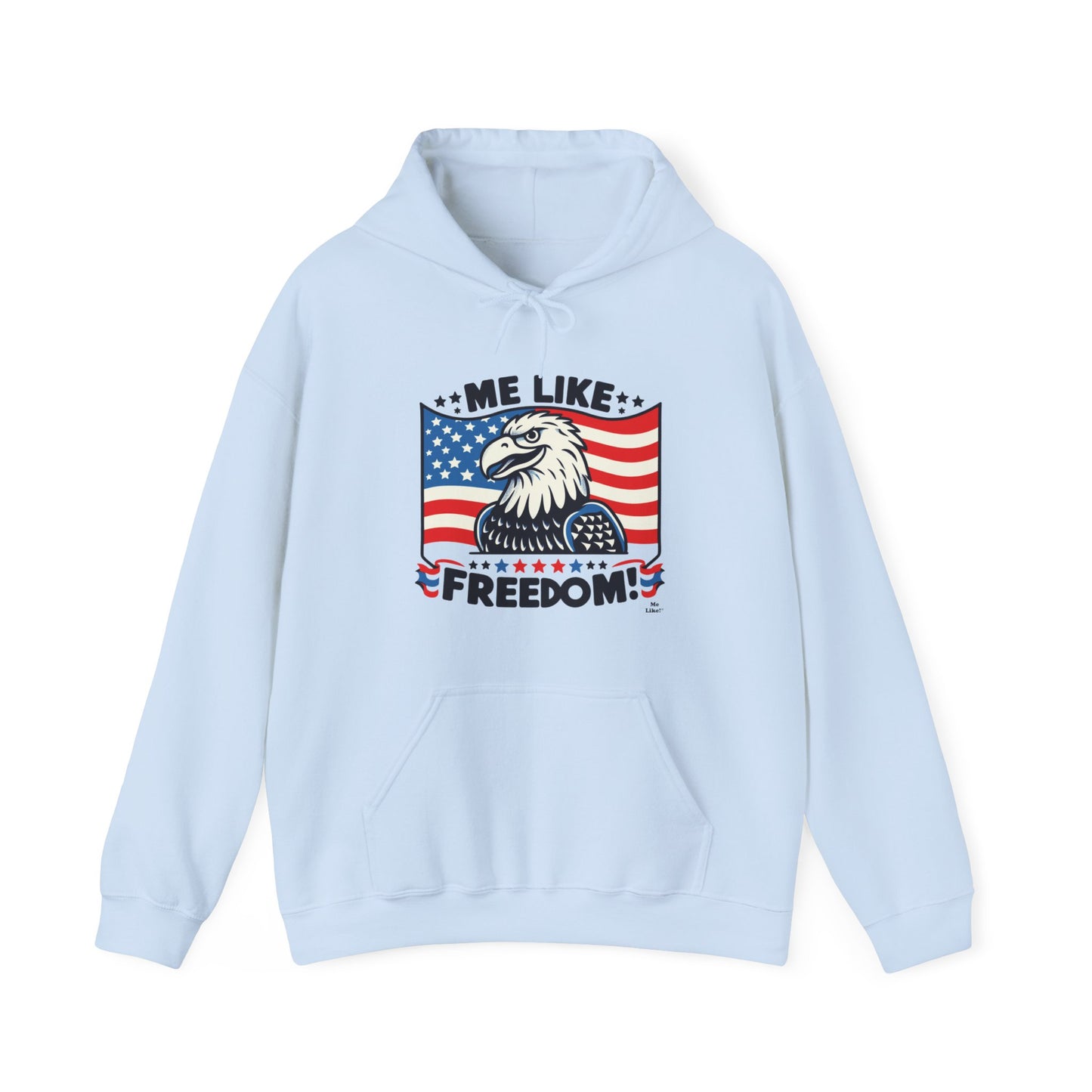 Me Like Freedom! - Unisex Heavy Blend™ Hooded Sweatshirt - (Freedom #4)