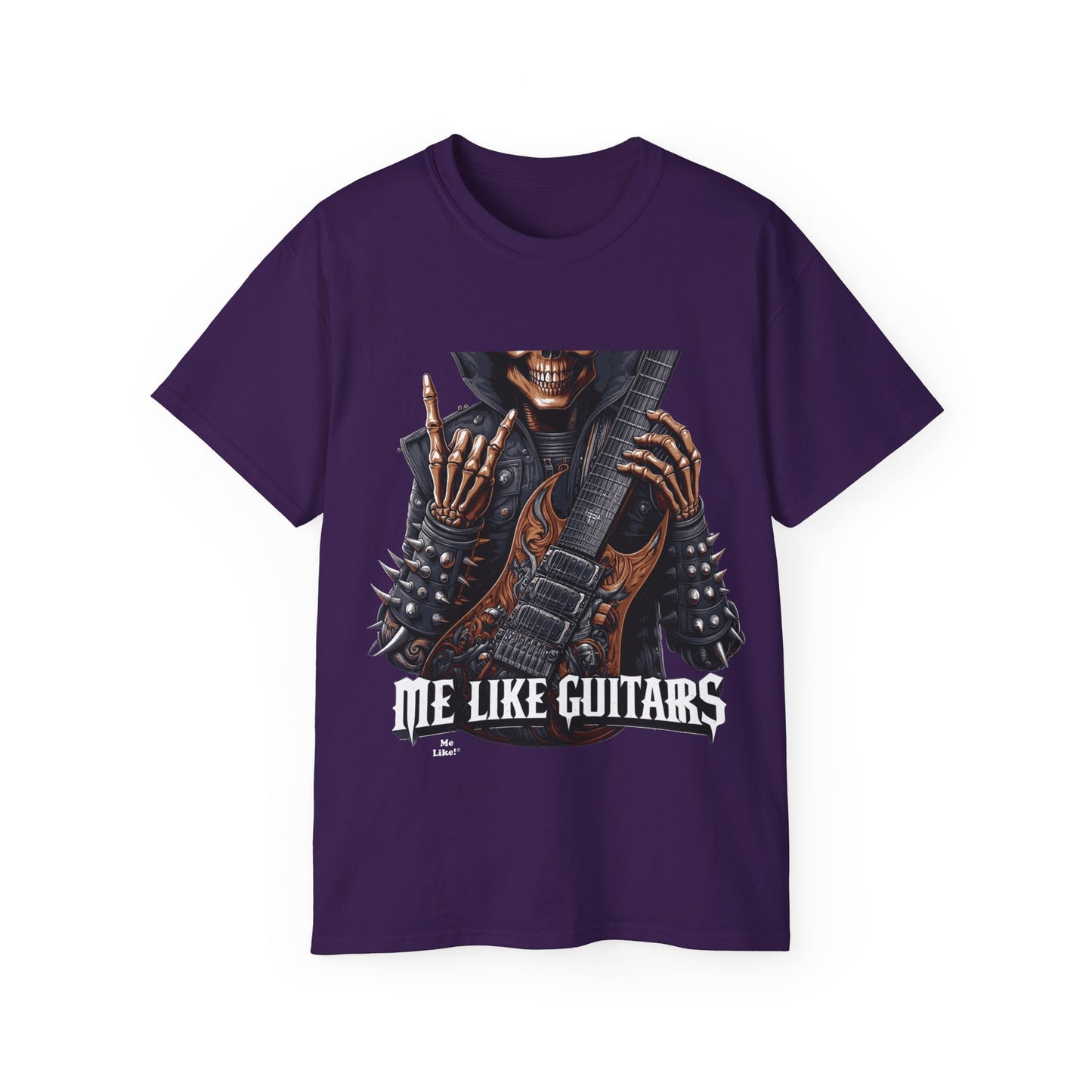 Me Like Guitars! - Unisex Ultra Cotton Tee - Heavy Metal #2