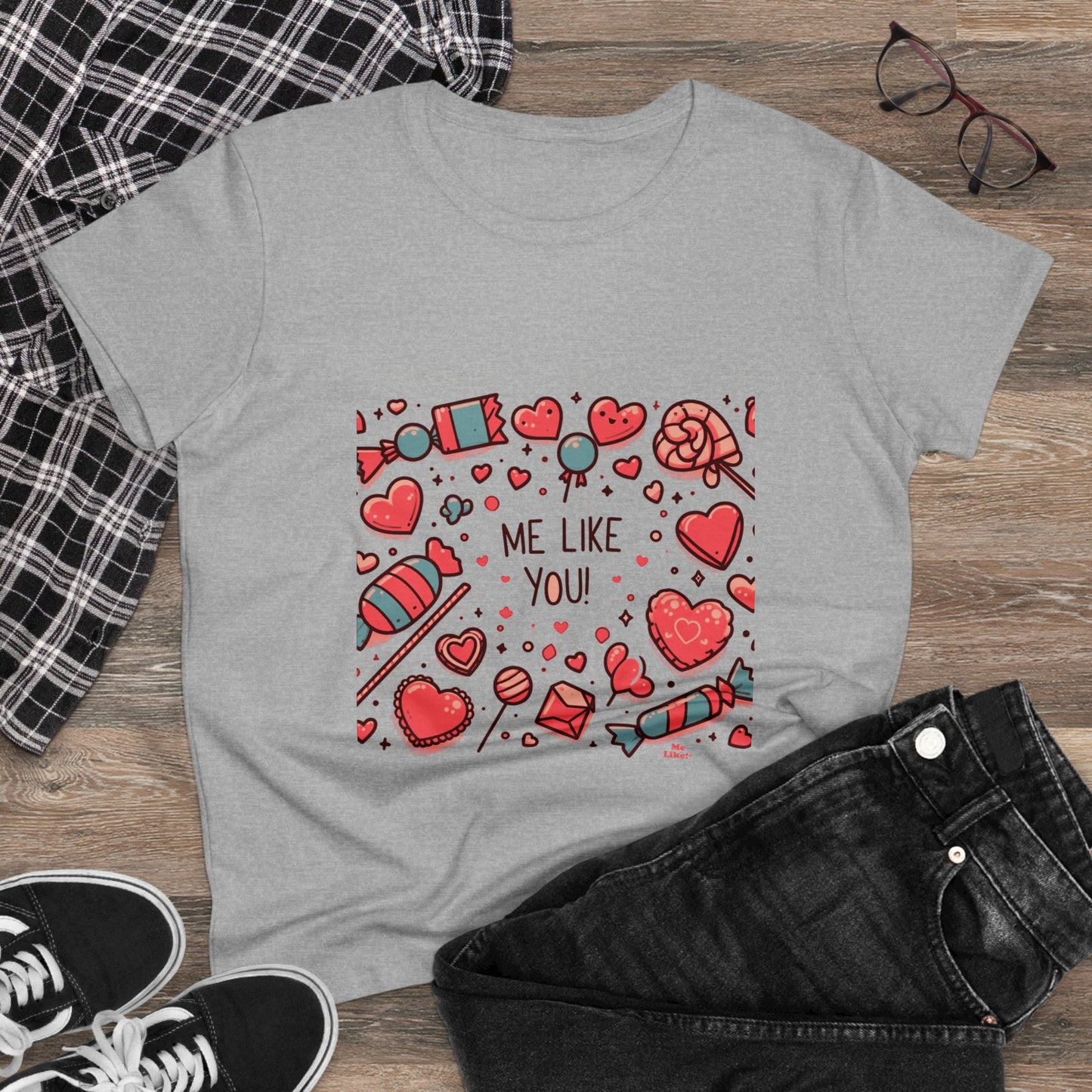 Me Like You! - Women's Heavy Cotton Tee - (Like You #2)