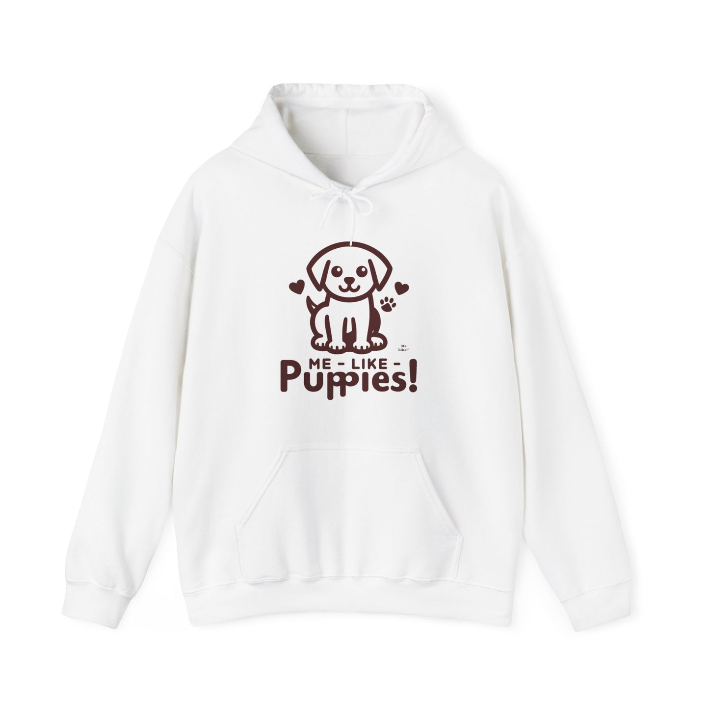 Me Like Puppies! - Unisex Heavy Blend™ Hooded Sweatshirt - (#1)