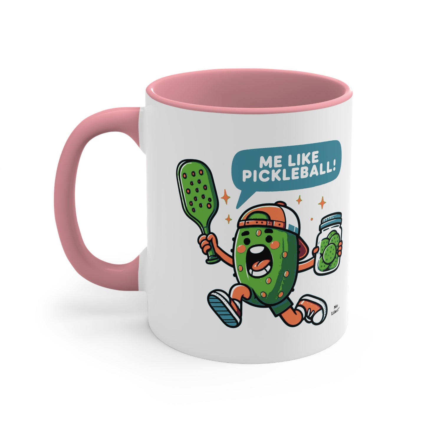 Me Like Pickleball! - Accent Coffee Mug, 11oz - (Pickleball #2)