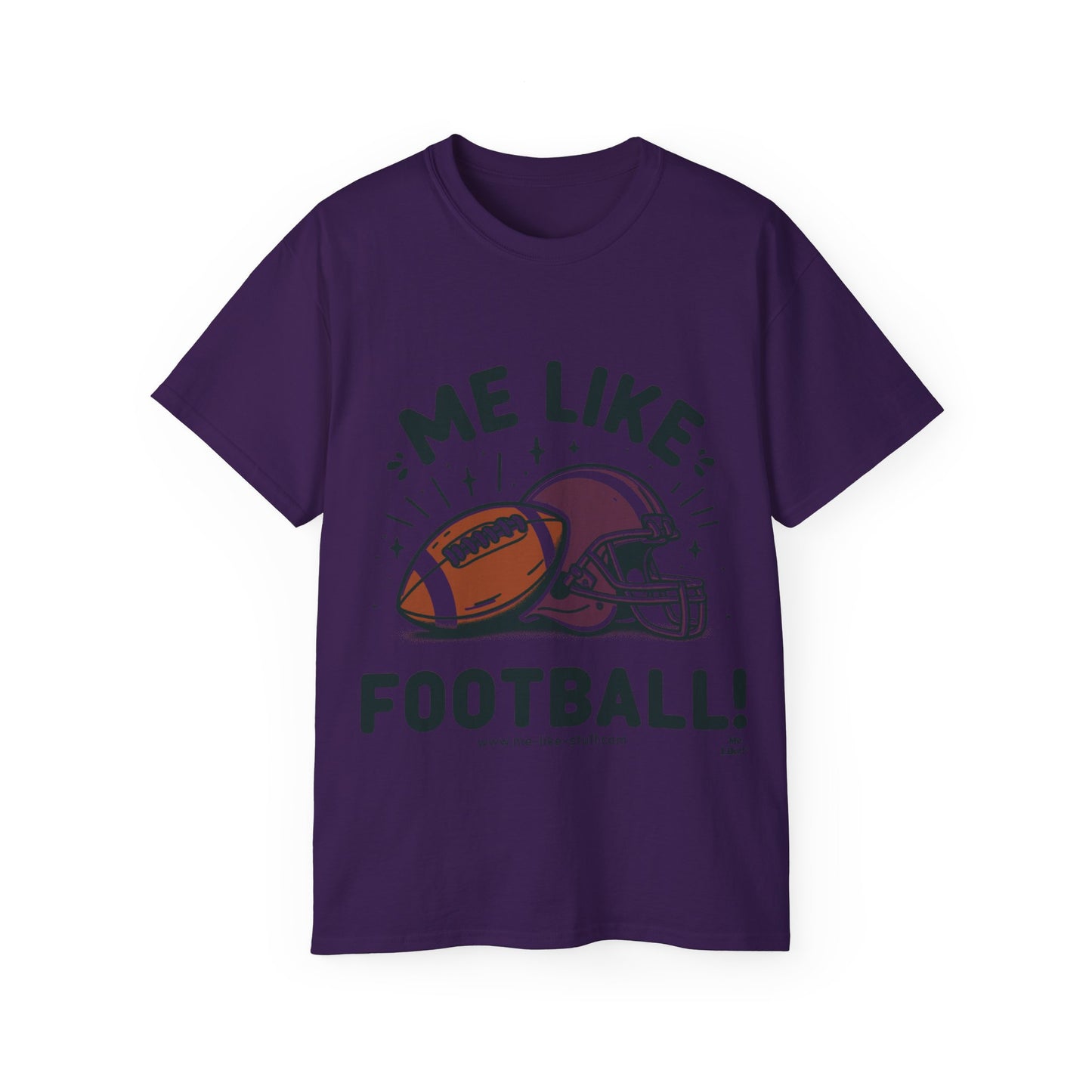 Unisex Ultra Cotton Tee - Me Like Football! (Football #1)