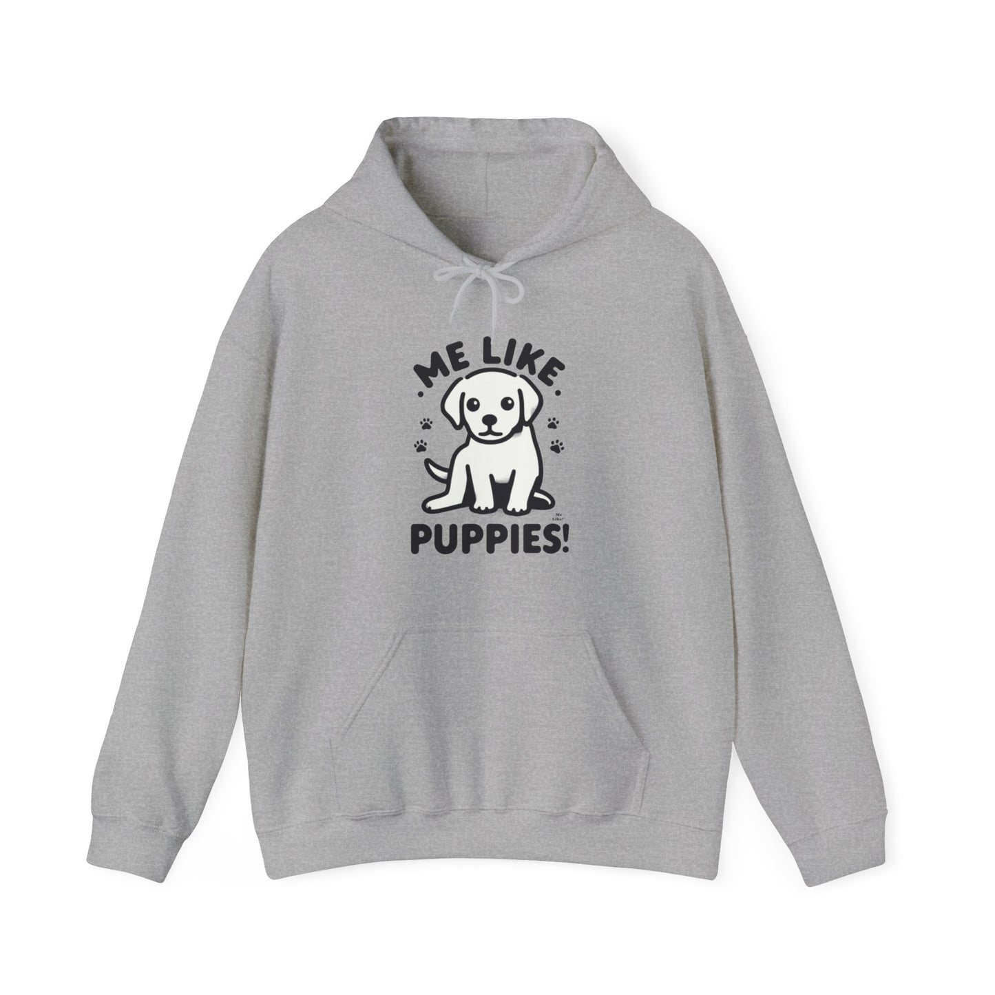 Me Like Puppies! - Unisex Heavy Blend™ Hooded Sweatshirt - (#3)