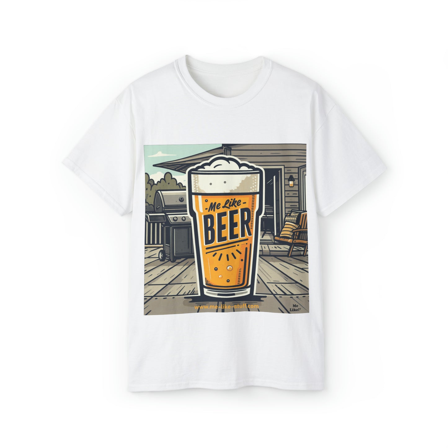 Unisex Ultra Cotton Tee - Me Like Beer! (#3)