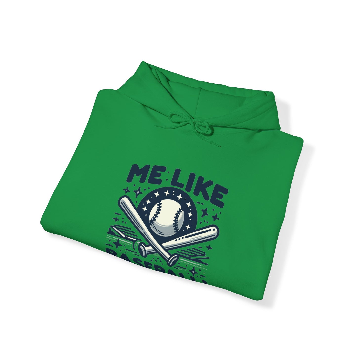 Me Like Baseball! - Unisex Heavy Blend™ Hooded Sweatshirt - (Baseball #2)