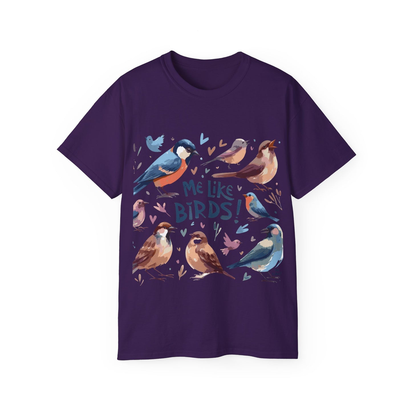 Me Like Birds! - Unisex Ultra Cotton Tee - (Birds #2)