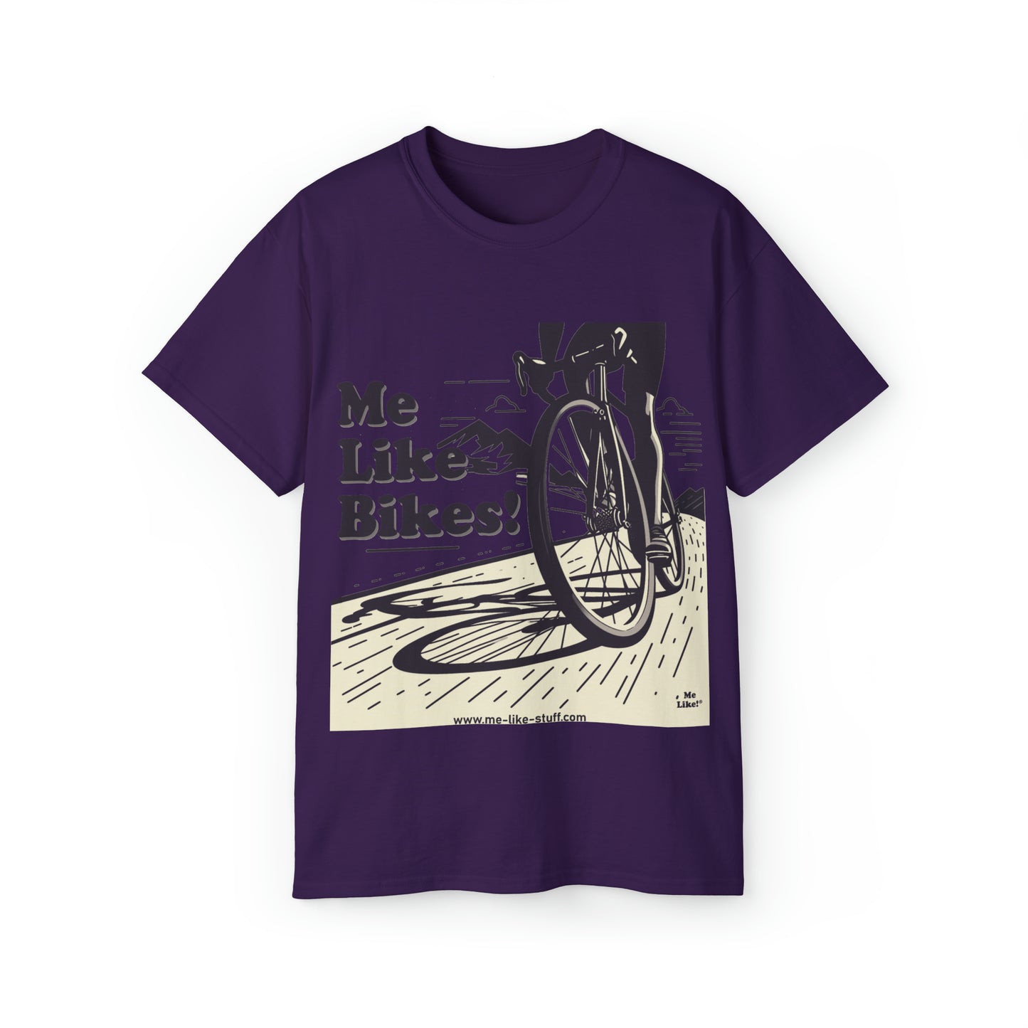 Unisex Ultra Cotton Tee - Me Like Bikes! (RB #2)