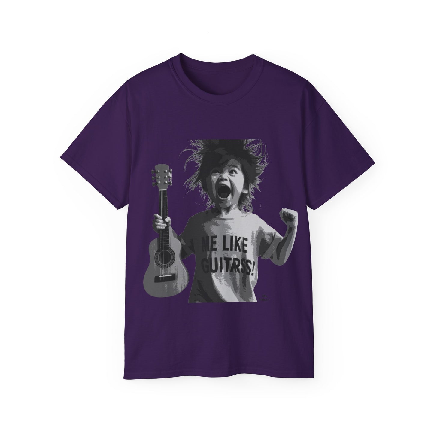 Me Like Guitars! - Unisex Ultra Cotton Tee - Punk #1