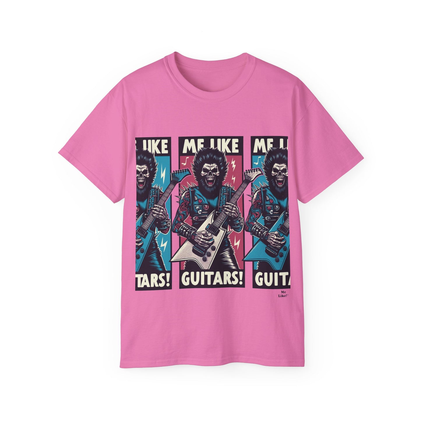 Me Like Guitars! - Unisex Ultra Cotton Tee - Heavy Metal #3