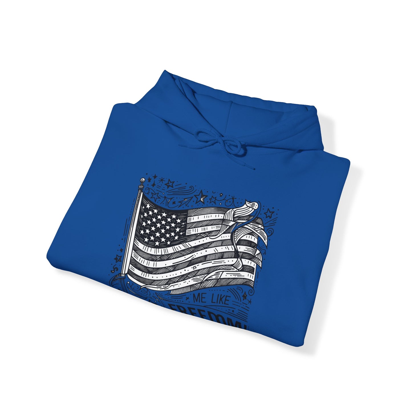 Me Like Freedom! - Unisex Heavy Blend™ Hooded Sweatshirt - (Freedom #1)