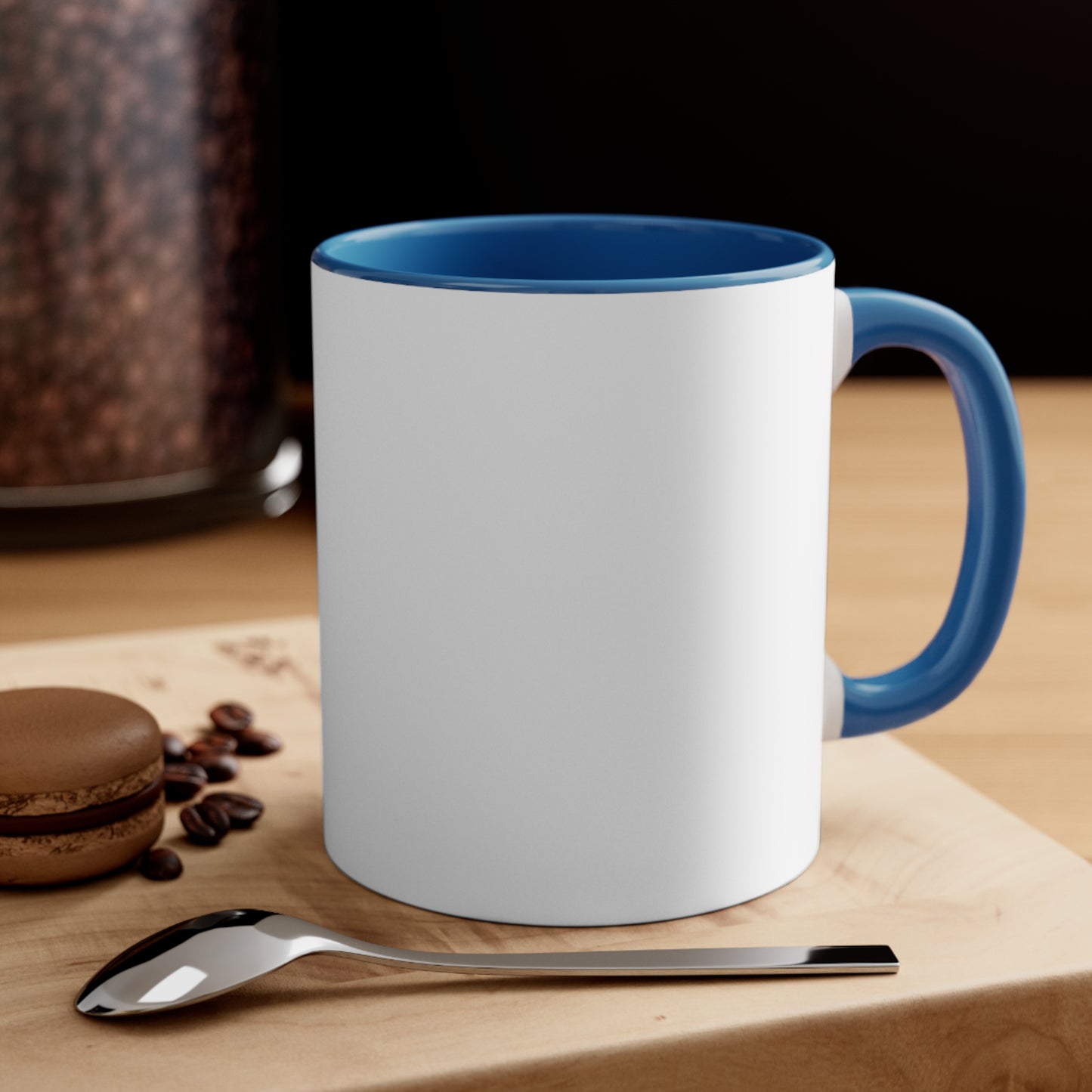 Accent Coffee Mug, 11oz - Me Like Bikes! (Mountain Bike #2)