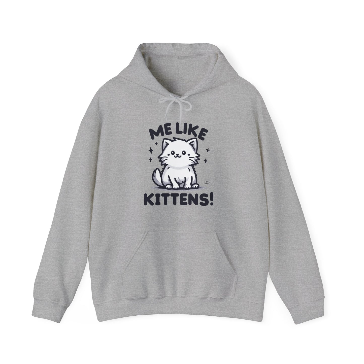 Me Like Kittens! - Unisex Heavy Blend™ Hooded Sweatshirt - (#1)