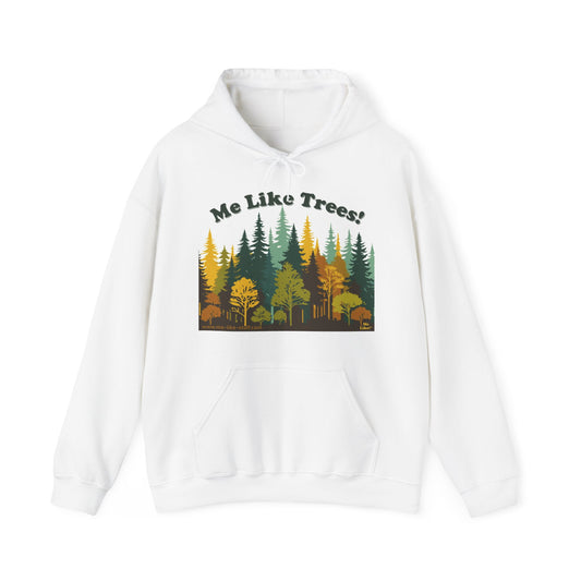 Unisex Heavy Blend™ Hooded Sweatshirt - Me Like Trees! (#2)
