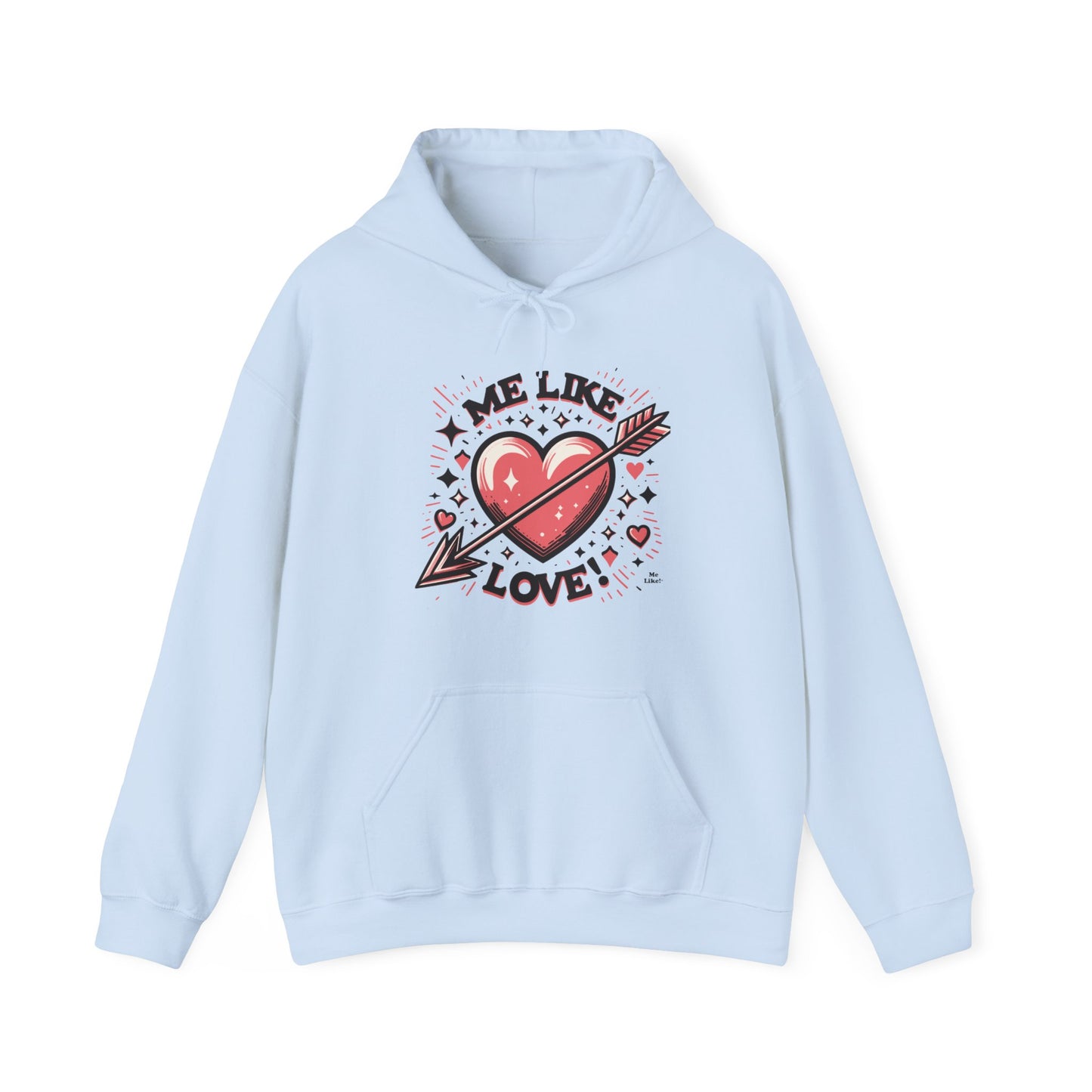 Me Like Love! - Unisex Heavy Blend™ Hooded Sweatshirt - (Love #2)