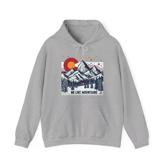 Me Like Mountains! - Unisex Heavy Blend™ Hooded Sweatshirt - (#6)