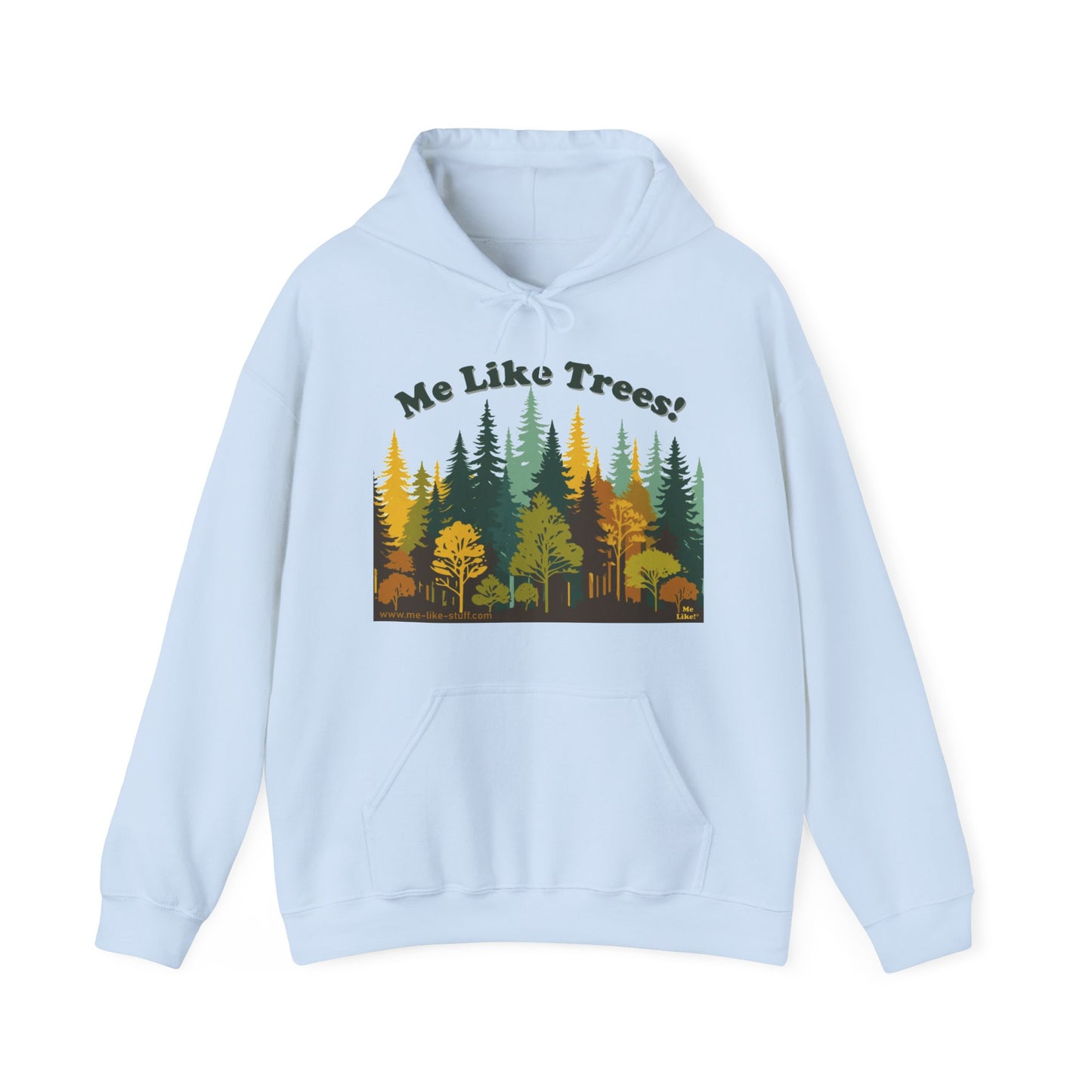 Unisex Heavy Blend™ Hooded Sweatshirt - Me Like Trees! (#2)