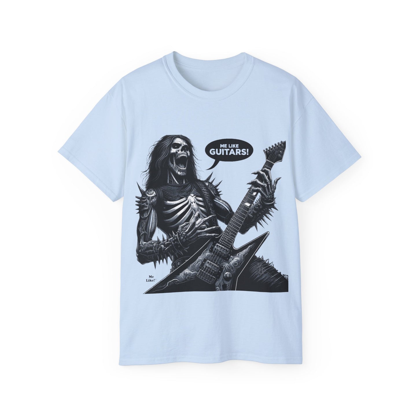 Me Like Guitars! - Unisex Ultra Cotton Tee - Heavy Metal #4