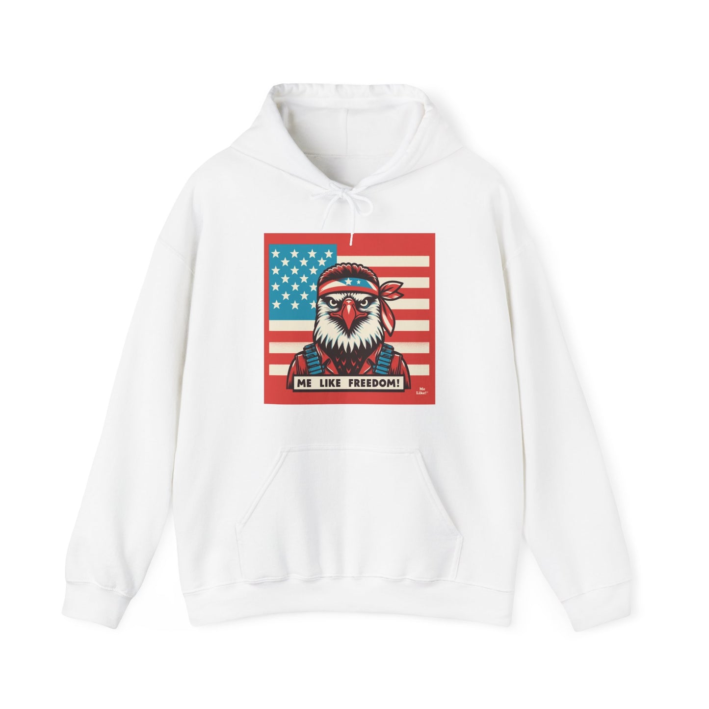 Me Like Freedom! - Unisex Heavy Blend™ Hooded Sweatshirt - (Freedom #3)