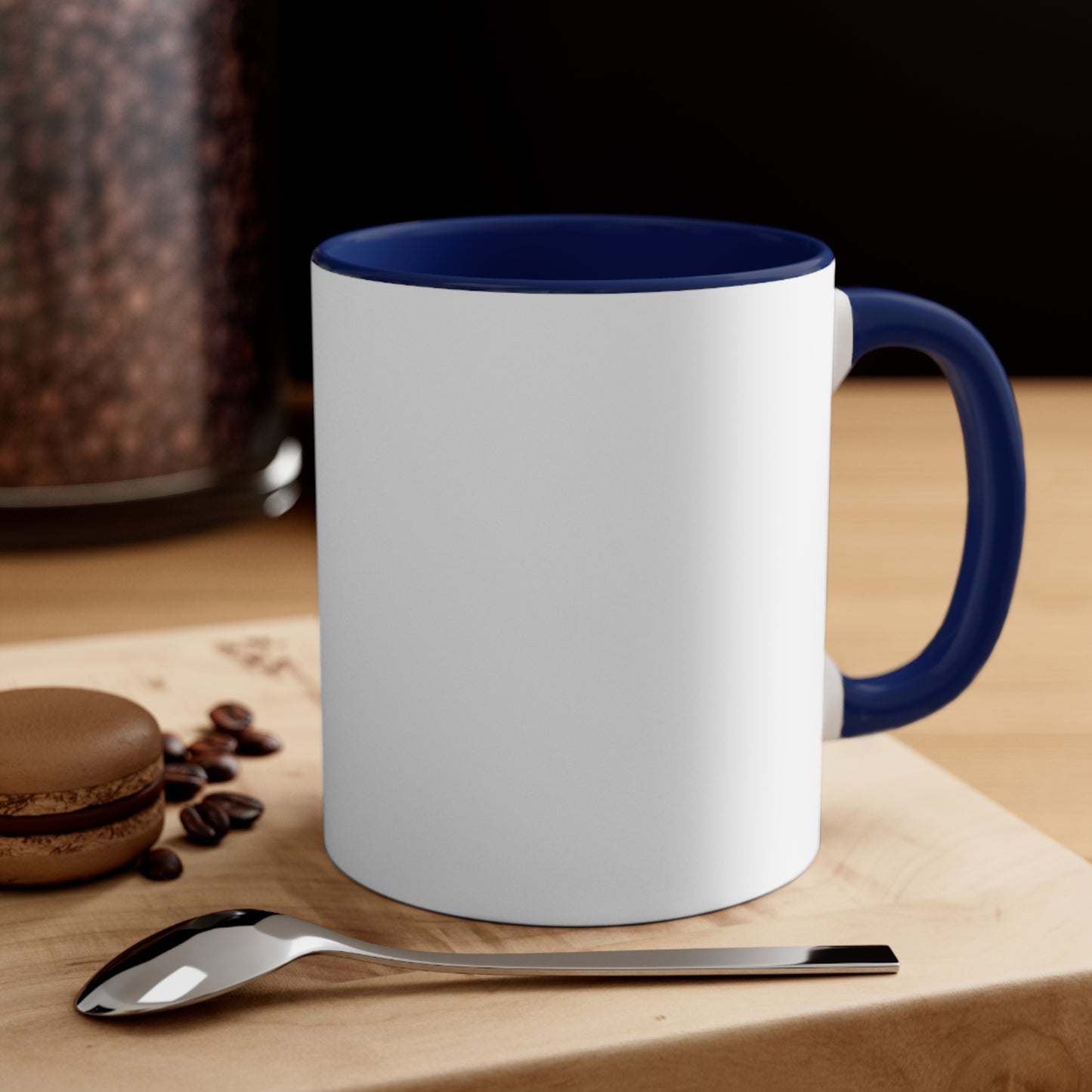 Accent Coffee Mug, 11oz - Me Like Bikes! (Mountain Bike #2)