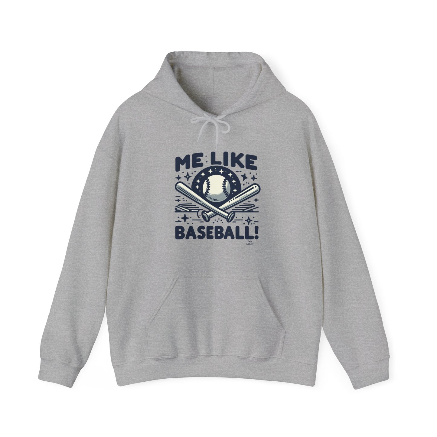 Me Like Baseball! - Unisex Heavy Blend™ Hooded Sweatshirt - (Baseball #2)