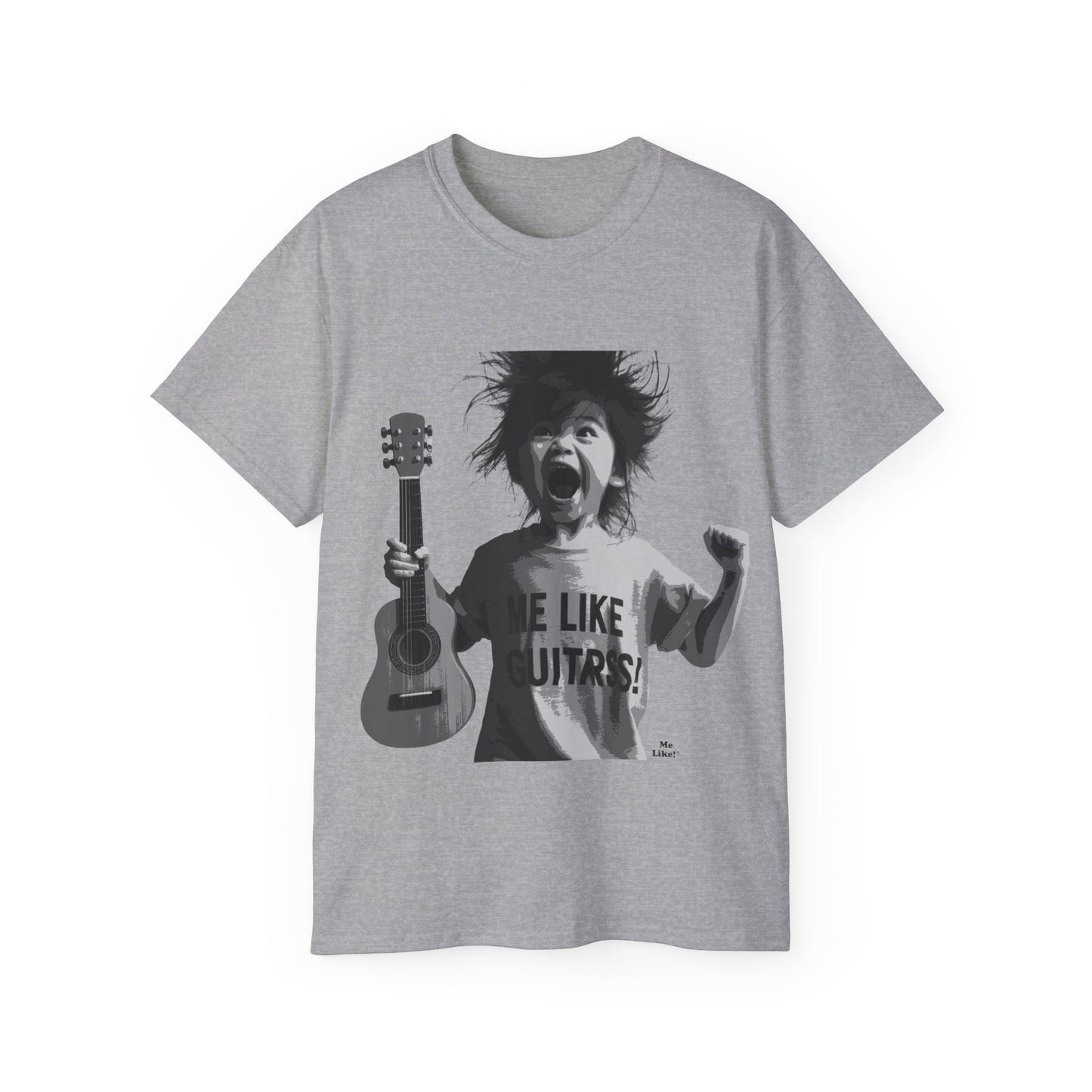 Me Like Guitars! - Unisex Ultra Cotton Tee - Punk #1