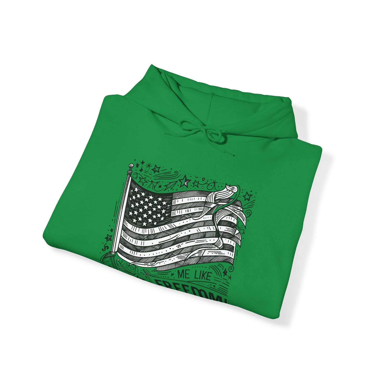 Me Like Freedom! - Unisex Heavy Blend™ Hooded Sweatshirt - (Freedom #1)
