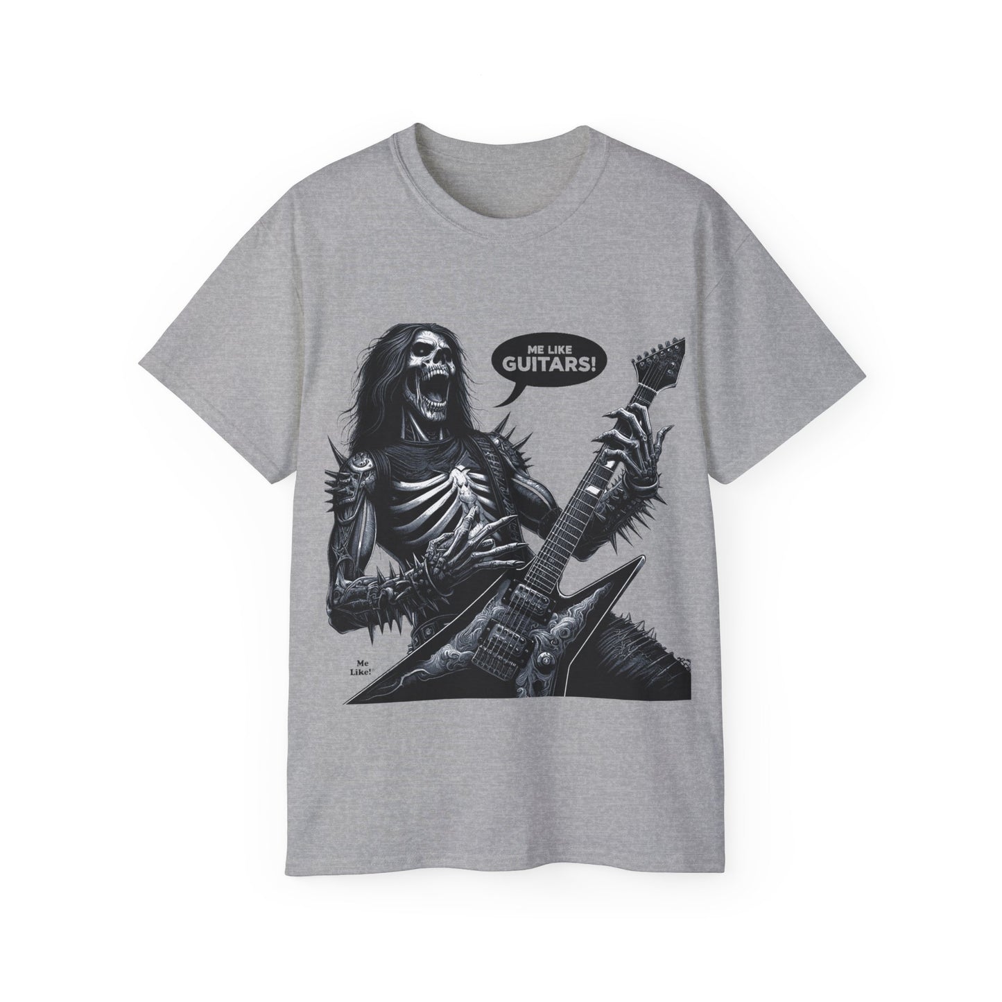 Me Like Guitars! - Unisex Ultra Cotton Tee - Heavy Metal #4