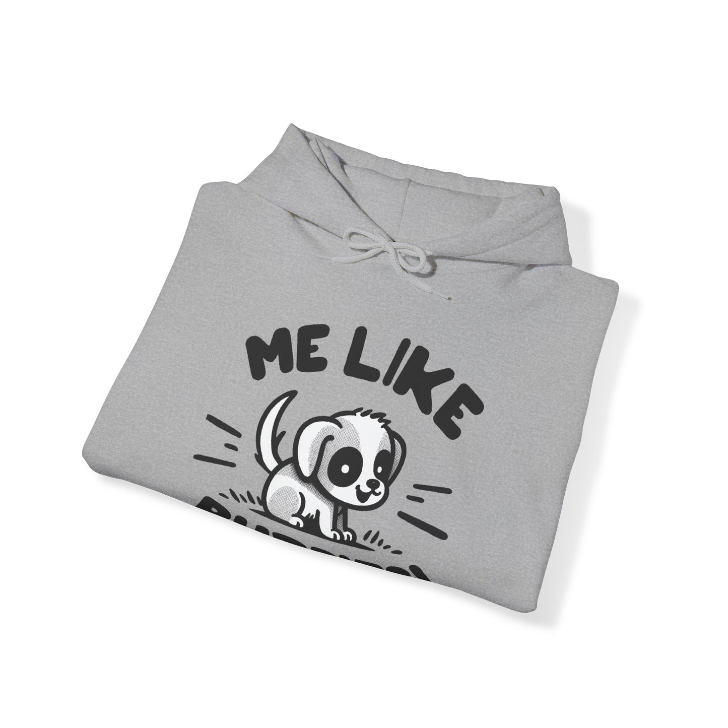 Me Like Puppies! - Unisex Heavy Blend™ Hooded Sweatshirt - (#2)