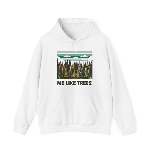 Unisex Heavy Blend™ Hooded Sweatshirt - Me Like Trees! (#5)